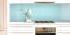 Light Blue Kitchen Splash Back